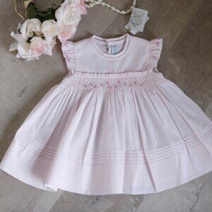 Rose Garden Collection Fly Sleeve Dress Pink Feltman Brothers NWT SPRING SUMMER